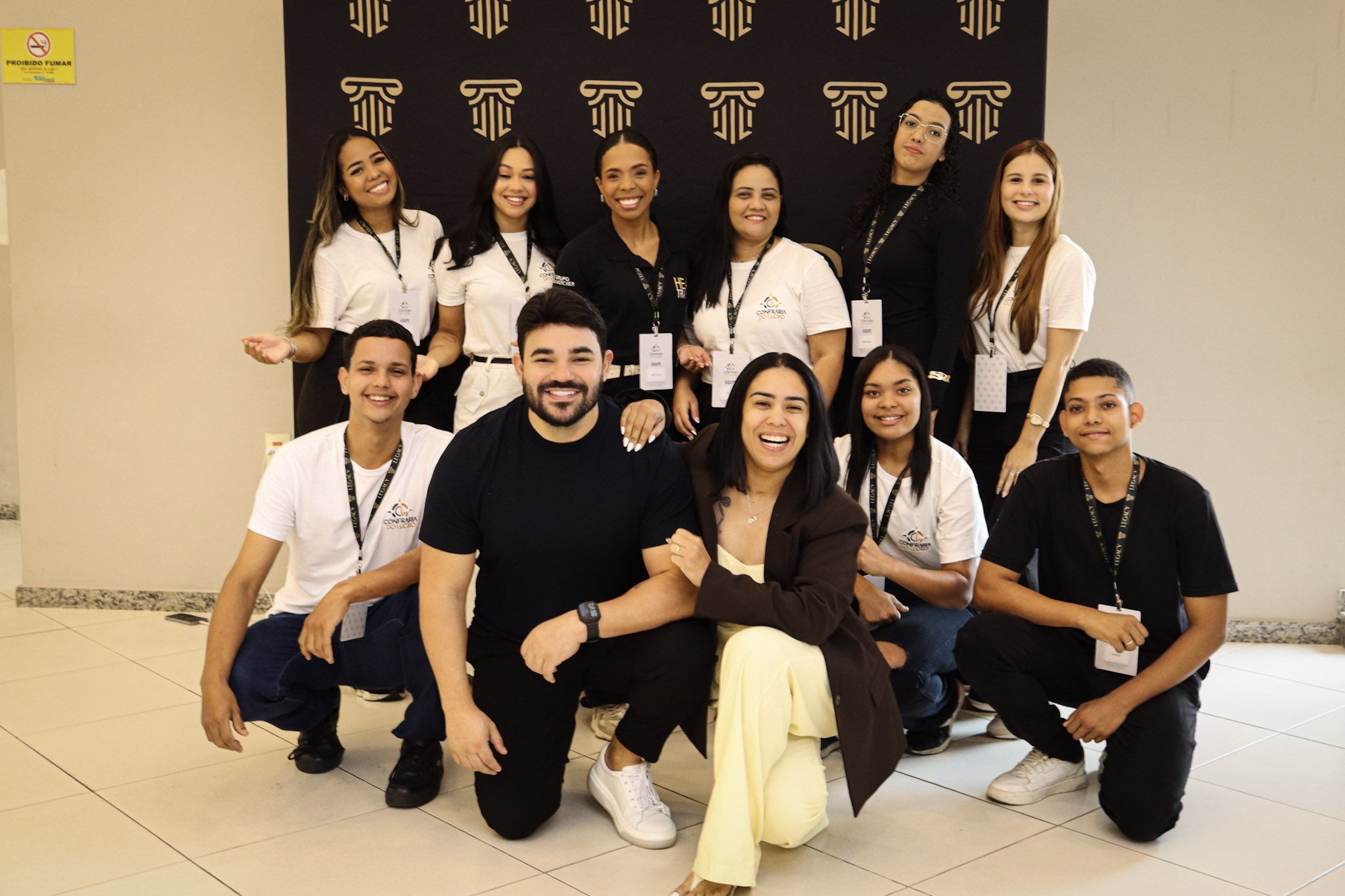 Equipe Master da Confraria do Lucro reunida com Diego e Ediana
